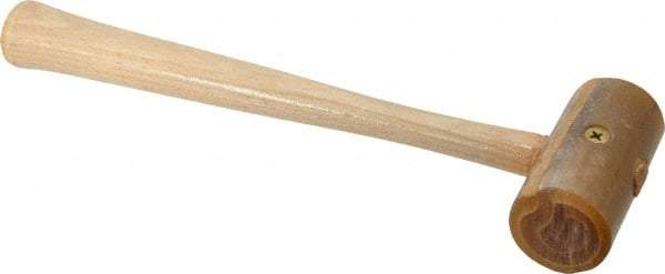 Garland - 1/4 Lb Head Rawhide Mallet - Wood Handle - Americas Industrial Supply