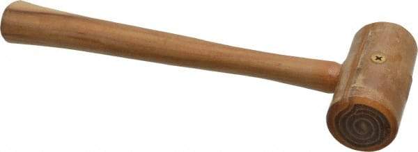 Garland - 3/8 Lb Head Rawhide Mallet - Wood Handle - Americas Industrial Supply