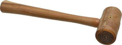 Garland - 3/8 Lb Head Rawhide Mallet - Wood Handle - Americas Industrial Supply