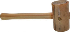 Garland - 1-1/2 Lb Head Rawhide Mallet - Wood Handle - Americas Industrial Supply