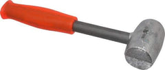 Cook Hammer - 3 Lb Head Nonmarring Mallet - 9-1/2" Long Steel Handle - Americas Industrial Supply