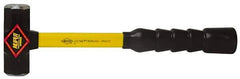 NUPLA - 8 Lb Head, Sledge Hammer - Steel Head, Fiberglass Handle - Americas Industrial Supply