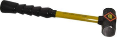 NUPLA - 2 Lb Head, 14" Long Sledge Hammer - Steel Head, Fiberglass Handle - Americas Industrial Supply