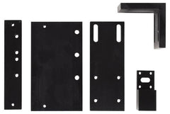 Newall - DRO Bracket Kit - Lathe Mounting, Horizontal or Vertical Mounting Orientation, Use with NMS300 DRO, NMS800 DRO, Spherosyn/Spherosyn Encoder - Americas Industrial Supply