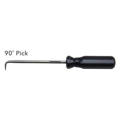 Scribes; Type: 90 ™ Pick; Overall Length Range: 4″ - 6.9″; Tip Style: 90 degree ™Angle; Material: Steel; Hook Angle: 90; Style: Fixed; PSC Code: 5120; Body Material: Steel; Scriber Type: 90 ™ Pick