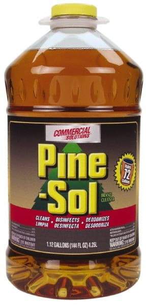 Pine-Sol - 144 oz Bottle All-Purpose Cleaner - Liquid, Disinfectant, Pine - Americas Industrial Supply
