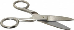 Wiss - 1-7/8" LOC, 5-1/4" OAL Standard Scissors - Serrated, For Electrical - Americas Industrial Supply