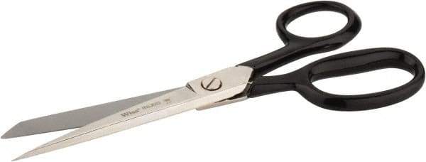 Wiss - 3-3/4" LOC, 8-1/8" OAL Inlaid Shears - Straight Handle, For General Purpose Use - Americas Industrial Supply