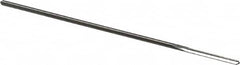Alvord Polk - 1/16" High Speed Steel 4 Flute Chucking Reamer - Straight Flute, 0.0585" Straight Shank, 1/2" Flute Length, 2-1/2" OAL - Americas Industrial Supply