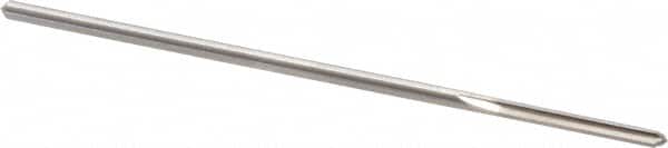 Alvord Polk - 3/32" High Speed Steel 4 Flute Chucking Reamer - Straight Flute, 0.088" Straight Shank, 3/4" Flute Length, 3" OAL - Americas Industrial Supply