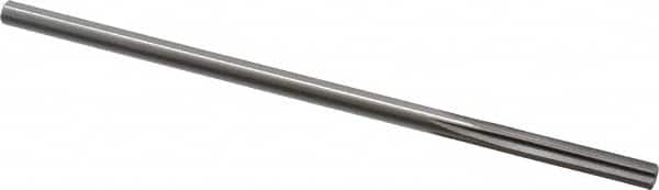 Alvord Polk - 15/64" High Speed Steel 6 Flute Chucking Reamer - Straight Flute, 0.2265" Straight Shank, 1-1/2" Flute Length, 6" OAL - Americas Industrial Supply