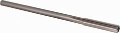 Alvord Polk - 23/64" High Speed Steel 6 Flute Chucking Reamer - Straight Flute, 0.3105" Straight Shank, 1-3/4" Flute Length, 7" OAL - Americas Industrial Supply