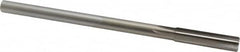 Alvord Polk - 7/16" High Speed Steel 6 Flute Chucking Reamer - Straight Flute, 0.373" Straight Shank, 1-3/4" Flute Length, 7" OAL - Americas Industrial Supply