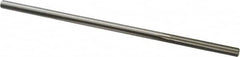 Alvord Polk - #2 High Speed Steel 6 Flute Chucking Reamer - Straight Flute, 0.2173" Straight Shank, 1-1/2" Flute Length, 6" OAL - Americas Industrial Supply