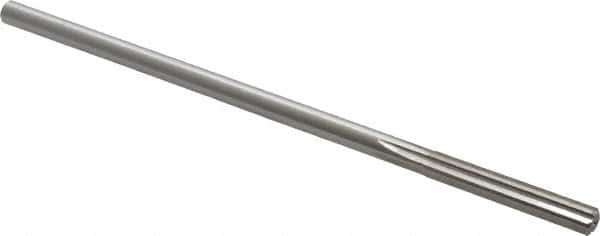 Alvord Polk - #6 High Speed Steel 6 Flute Chucking Reamer - Straight Flute, 0.1945" Straight Shank, 1-1/4" Flute Length, 5" OAL - Americas Industrial Supply