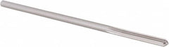 Alvord Polk - #15 High Speed Steel 6 Flute Chucking Reamer - Straight Flute, 0.1755" Straight Shank, 1-1/8" Flute Length, 4-1/2" OAL - Americas Industrial Supply