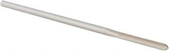 Alvord Polk - #24 High Speed Steel 4 Flute Chucking Reamer - Straight Flute, 0.146" Straight Shank, 1" Flute Length, 4" OAL - Americas Industrial Supply