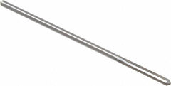 Alvord Polk - #32 High Speed Steel 4 Flute Chucking Reamer - Straight Flute, 0.112" Straight Shank, 7/8" Flute Length, 3-1/2" OAL - Americas Industrial Supply