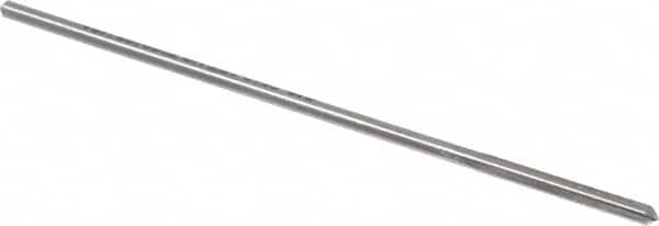 Alvord Polk - #46 High Speed Steel 4 Flute Chucking Reamer - Straight Flute, 0.072" Straight Shank, 3/4" Flute Length, 3" OAL - Americas Industrial Supply