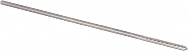 Alvord Polk - #53 High Speed Steel 4 Flute Chucking Reamer - Straight Flute, 0.0585" Straight Shank, 1/2" Flute Length, 2-1/2" OAL - Americas Industrial Supply