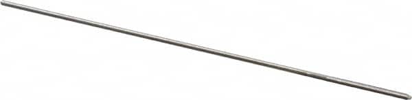 Alvord Polk - #63 High Speed Steel 4 Flute Chucking Reamer - Straight Flute, 0.035" Straight Shank, 1/2" Flute Length, 2-1/2" OAL - Americas Industrial Supply