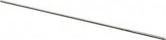 Alvord Polk - #63 High Speed Steel 4 Flute Chucking Reamer - Straight Flute, 0.035" Straight Shank, 1/2" Flute Length, 2-1/2" OAL - Americas Industrial Supply
