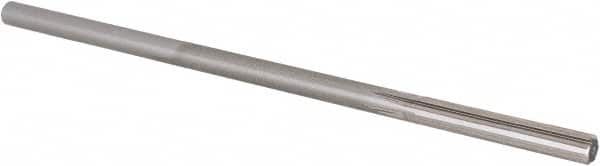 Alvord Polk - Letter C High Speed Steel 6 Flute Chucking Reamer - Straight Flute, 0.2329" Straight Shank, 1-1/2" Flute Length, 6" OAL - Americas Industrial Supply