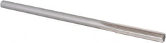 Alvord Polk - Letter N High Speed Steel 6 Flute Chucking Reamer - Straight Flute, 0.2792" Straight Shank, 1-1/2" Flute Length, 6" OAL - Americas Industrial Supply