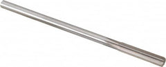Alvord Polk - Letter O High Speed Steel 6 Flute Chucking Reamer - Straight Flute, 0.2792" Straight Shank, 1-1/2" Flute Length, 6" OAL - Americas Industrial Supply