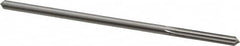 Alvord Polk - 3/16" High Speed Steel 6 Flute Chucking Reamer - Straight Flute, 0.1805" Straight Shank, 1-1/8" Flute Length, 4-1/2" OAL - Americas Industrial Supply