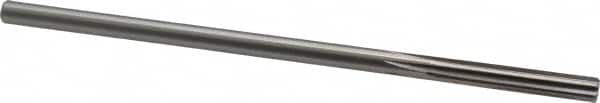 Alvord Polk - 1/4" High Speed Steel 6 Flute Chucking Reamer - Straight Flute, 0.2405" Straight Shank, 1-1/2" Flute Length, 6" OAL - Americas Industrial Supply