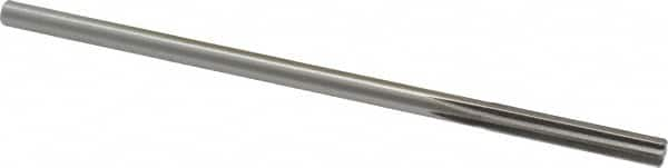 Alvord Polk - 1/4" High Speed Steel 6 Flute Chucking Reamer - Straight Flute, 0.2405" Straight Shank, 1-1/2" Flute Length, 6" OAL - Americas Industrial Supply