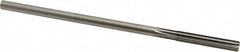 Alvord Polk - 6.5mm High Speed Steel 6 Flute Chucking Reamer - Straight Flute, 0.2405" Straight Shank, 1-1/2" Flute Length, 6" OAL - Americas Industrial Supply