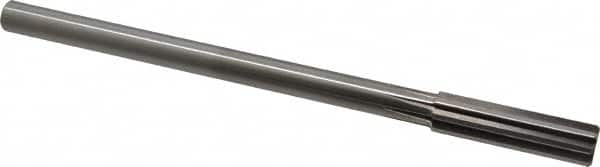 Alvord Polk - 14mm High Speed Steel 8 Flute Chucking Reamer - Straight Flute, 0.4355" Straight Shank, 2" Flute Length, 8" OAL - Americas Industrial Supply