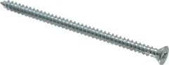 Value Collection - #8 Flat Head Phillips Sheet Metal Screw - Steel, 3" OAL, Grade 2 - Americas Industrial Supply