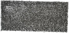 3M - 10" Long x 4-5/8" Wide x 1/2" Thick Cleansing Pad - Heavy-Duty, Black - Americas Industrial Supply
