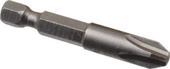 Apex - #3 Phillips Screwdriver Bit - 1/4" Hex Drive, 1-15/16" OAL - Americas Industrial Supply