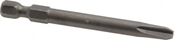 Apex - #3 Phillips Screwdriver Bit - 1/4" Hex Drive, 2-3/4" OAL - Americas Industrial Supply