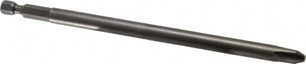 Apex - #3 Phillips Screwdriver Bit - 1/4" Hex Drive, 6" OAL - Americas Industrial Supply