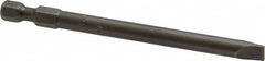 Apex - 1/4" Slotted Screwdriver Bit - 1/4" Hex Drive, 3-1/2" OAL - Americas Industrial Supply