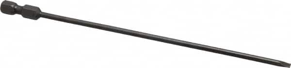 Apex - 0.122" Slotted Screwdriver Bit - 1/4" Hex Drive, 6" OAL - Americas Industrial Supply