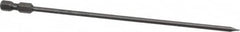 Apex - 0.134" Slotted Screwdriver Bit - 1/4" Hex Drive, 6" OAL - Americas Industrial Supply