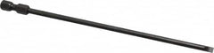 Apex - 0.154" Slotted Screwdriver Bit - 1/4" Hex Drive, 6" OAL - Americas Industrial Supply