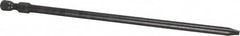 Apex - 0.215" Slotted Screwdriver Bit - 1/4" Hex Drive, 6" OAL - Americas Industrial Supply