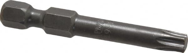 Apex - T27 Torx Bit - 1/4" Hex Drive, 1-15/16" OAL - Americas Industrial Supply