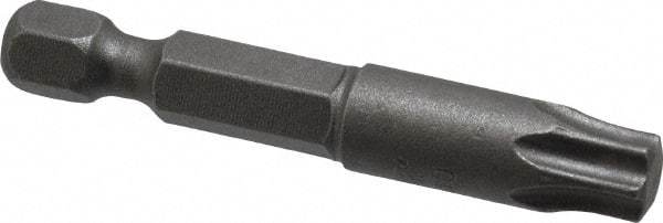 Apex - T40 Torx Bit - 1/4" Hex Drive, 1-15/16" OAL - Americas Industrial Supply