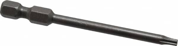 Apex - T10 Torx Bit - 1/4" Hex Drive, 2-3/4" OAL - Americas Industrial Supply