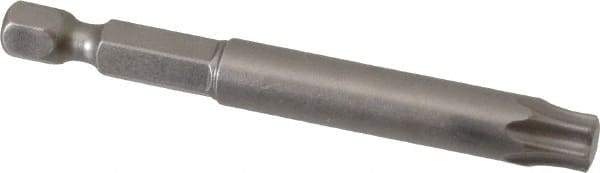 Apex - T40 Torx Bit - 1/4" Hex Drive, 2-3/4" OAL - Americas Industrial Supply