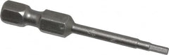 Apex - 5/64" Hex Bit - 1/4" Hex Drive, 1-15/16" OAL - Americas Industrial Supply