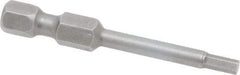 Apex - 7/64" Hex Bit - 1/4" Hex Drive, 1-15/16" OAL - Americas Industrial Supply